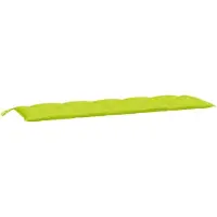 vidaXL Coussin pour banc de jardin vert clair 180x50x7 cm tissu Oxford