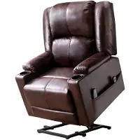 COMHOMA Fauteuil de massage Fauteuil relax électrique XL, capacité 200 kg, confortable et doux, fauteuil ergonomique inclinable pour personnes âgées