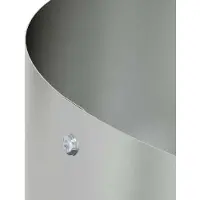 vidaXL Anneau pour plantes argenté 30 x 30 x 20 cm Acier galvanisé