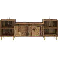 vidaXL Armoire TV vieux bois 160 x 35 x 55 cm Bois composite