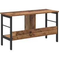 vidaXL Étagère Bois Ancien 82 x 32 x 47 cm Bois d'ingénierie