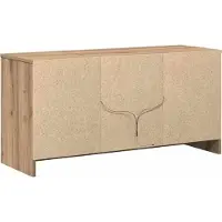 vidaXL Élément TV Marron 100 x 34 x 50 cm Bois composite