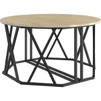 vidaXL Table basse Sonoma Chêne 80X80X42 Cm Avec Bois d'Ingénierie Lumarko !