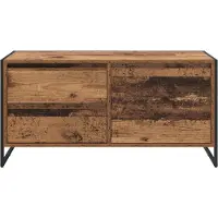 vidaXL : Meubles TV de 100 x 36 x 49,5 cm, en bois massif et panneaux de particules