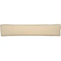 vidaXL Coussin de palette Beige 200 x 40 x 8 cm Tissu Oxford