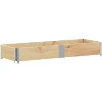 vidaXL Jardinière 150x50 cm bois de pin massif