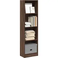 vidaXL Bibliothèque chêne marron 40x24x143 cm bois d'ingénierie