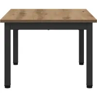 vidaXL Table basse artisanale chêne 60 x 50 x 36 cm bois composite