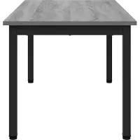 vidaXL Table basse gris Sonoma 100 x 50 x 45 cm Bois composite