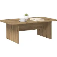 vidaXL Table basse en chêne Artisan 93 x 53 x 33 cm Bois composite