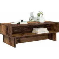 vidaXL Table basse en vieux bois 100 x 46 x 35 cm Bois composite