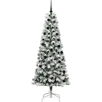 vidaXL Sapin de Noël Artificiel à Branches Articulées 210 cm PVC