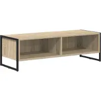 vidaXL Armoire TV Sonoma 100 x 36,5 x 30,5 cm Bois composite