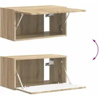 vidaXL Ensemble de meubles TV , 6 pièces, en bois d'ingénierie chêne Sonoma