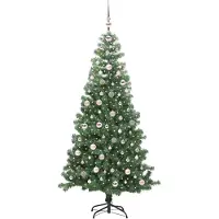 vidaXL Arbre de Noël vert , 240 cm, en PVC
