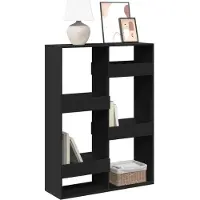 vidaXL Bibliothèque noir 100x33x135 cm bois d'ingénierie