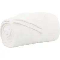 vidaXL Couvertures À Jeter 6 Pcs Blanc 150 X 200 Cm Toison