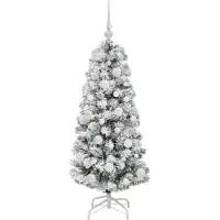 vidaXL Sapin de Noël Artificiel à Branches Articulées 120 cm PVC