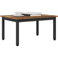vidaXL Table basse en vieux bois 70 x 50 x 36 cm Bois composite