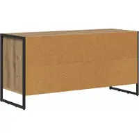 vidaXL : Meubles TV de 100 x 36 x 49,5 cm, artisanat, bois imitation chêne