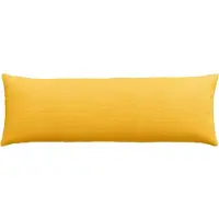vidaXL Coussins de canapé 2 pcs Jaune clair 120 x 40 cm