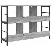 vidaXL Étagère Gris Sonoma 102 x 32 x 72,5 cm Bois d'ingénierie