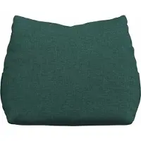 vidaXL Coussin De Dos Vert Foncé 45 X 20 X 35 Cm Tissu