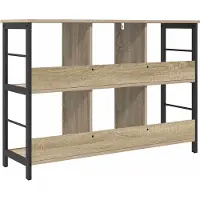 vidaXL Étagère Chêne Sonoma 102 x 32 x 72,5 cm Bois d'ingénierie