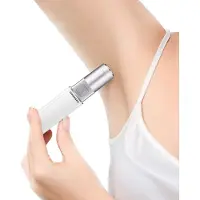Alaaeddin Épilation du visage, sans douleur,sans douleur, rouge à lèvres épilateur visage (blanc)