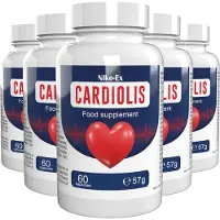 InterGuard AG Cardiolis Forte - 300 Gélules (5x 60 Gélules), Paquet de 5