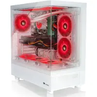 Broonbee Gaming PC AM4 Ryzen Amazon Thermaltake View Weiß 32 GB - 2 TB NVMe Nvidia GeForce RTX 3050 Wasserkühlung 240mm mit RGB Lüfter