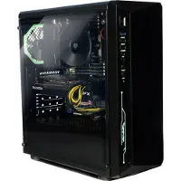 Broonbee PC de jeu Xeon v4 Amazon C-3 SAPHIR 32 Go - 500 Go NVMe Nvidia GeForce RTX 3050 Refroidissement par air sans RGB