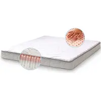 Letti Matelas en latex Memory Lux 160x200 Hauteur 18 cm Niveau de dureté H2 moyennement dur jusqu’à 95 kg (RG 65 kg) noyau à 3 couches et 7 zones