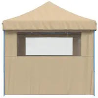 vidaXL Tente de réception beige 292 x 440 x 315 cm Tissu Oxford