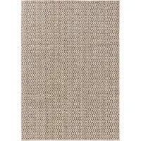 Interiyou Tapis d'intérieur et d'extérieur Kano Crème/Beige A5 80 x 150 cm