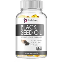 Pslalae Black Seed Oil 1000mg (120 capsules) Complément alimentaire, peau, cheveux, digestion, articulations, système immunitaire