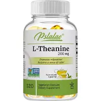 Pslalae L-théanine 200 mg (120 gélules) Compléments alimentaires, sommeil, relaxation, stress, poids, tension artérielle, mémoire, concentration, cerveau