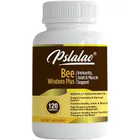 Pslalae Bee Wisdom Plus (120 gélules) Complément alimentaire, os, articulations, muscles, santé des articulations, douleurs articulaires