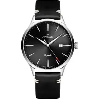 Appella Montre Classic L90.5214M, noir, pour hommes