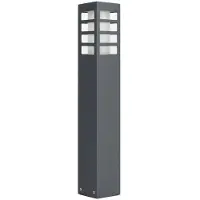 SU-MA Piquet de jardin 50 cm 1xE27 gris foncé IP54 RADO RADO III 2 DG