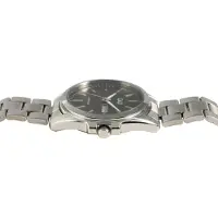 Q&Q Montre pour homme, en acier inoxydable, avec indication de la date