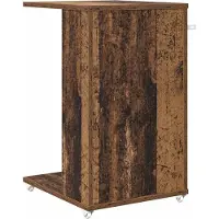 vidaXL Table d'appoint Bois ancien 40 x 35 x 60 cm Bois d'ingénierie
