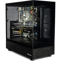 Broonbee Gaming PC Xeon v4 Amazon Thermaltake View Schwarz 32 GB - 1 TB NVMe Nvidia GeForce RTX 5070 Luftkühlung ohne RGB
