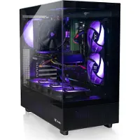 Broonbee Gaming PC AM4 Ryzen Amazon Thermaltake View Schwarz 32 GB - 2 TB NVMe Nvidia GeForce RTX 5060 Luftkühlung mit RGB Lüfter