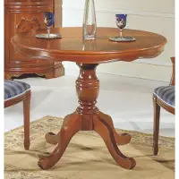 AEA Luxus Rund Tisch Massiv Holz Italien Esszimmer Tische Runde Möbel Esstisch
