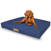 Dogeste Matelas pour chien 90x66 cm taille XL – bleu marine