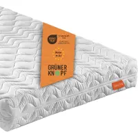 Sleepling Matelas ergonomique 7 zones en mousse froide, 140 x 200 cm, 21 cm, H2 & H3, 500 Duo
