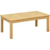 vidaXL Table basse Bois d'acacia clair 90 x 50 x 36 cm Bois massif Acacia