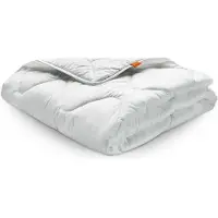 Sleepling Couette 155 x 220 cm, couette toute saison, 100% microfibres, convient aux personnes allergiques, Basic 100
