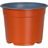 vidaXL Pot à fleurs 100 pcs Céramique Ø 15 x 12,5 cm Plastique